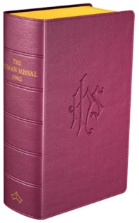 1962 Daily Missal-burgundy