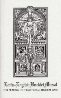 Latin/English Requiem Missal