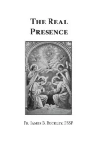 The Real Presence