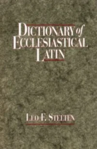 Dictionary of Ecclesiastical Latin