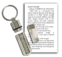 Holy Water Keychain