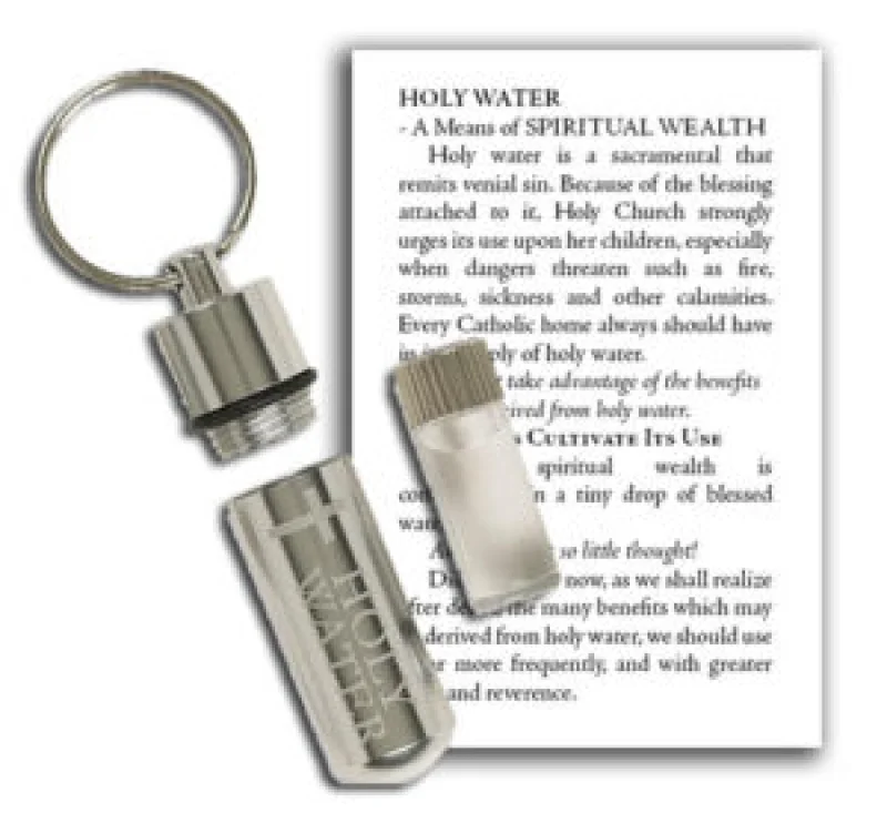 Holy Water Keychain