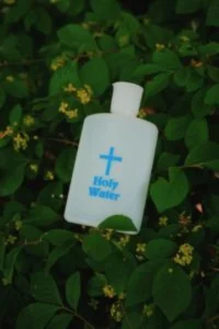 Holy Water Plastic Bottle