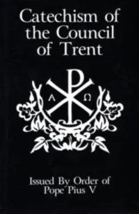 Catechism of the Council of Trent