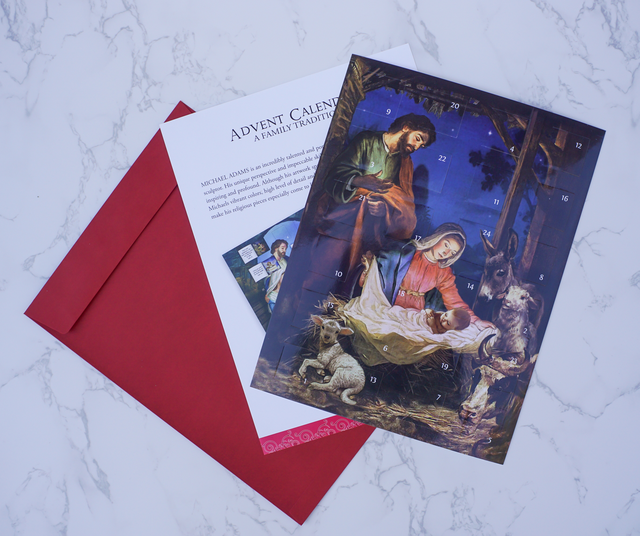 For Unto You Is Born A Savior Advent Calendar - Image 3