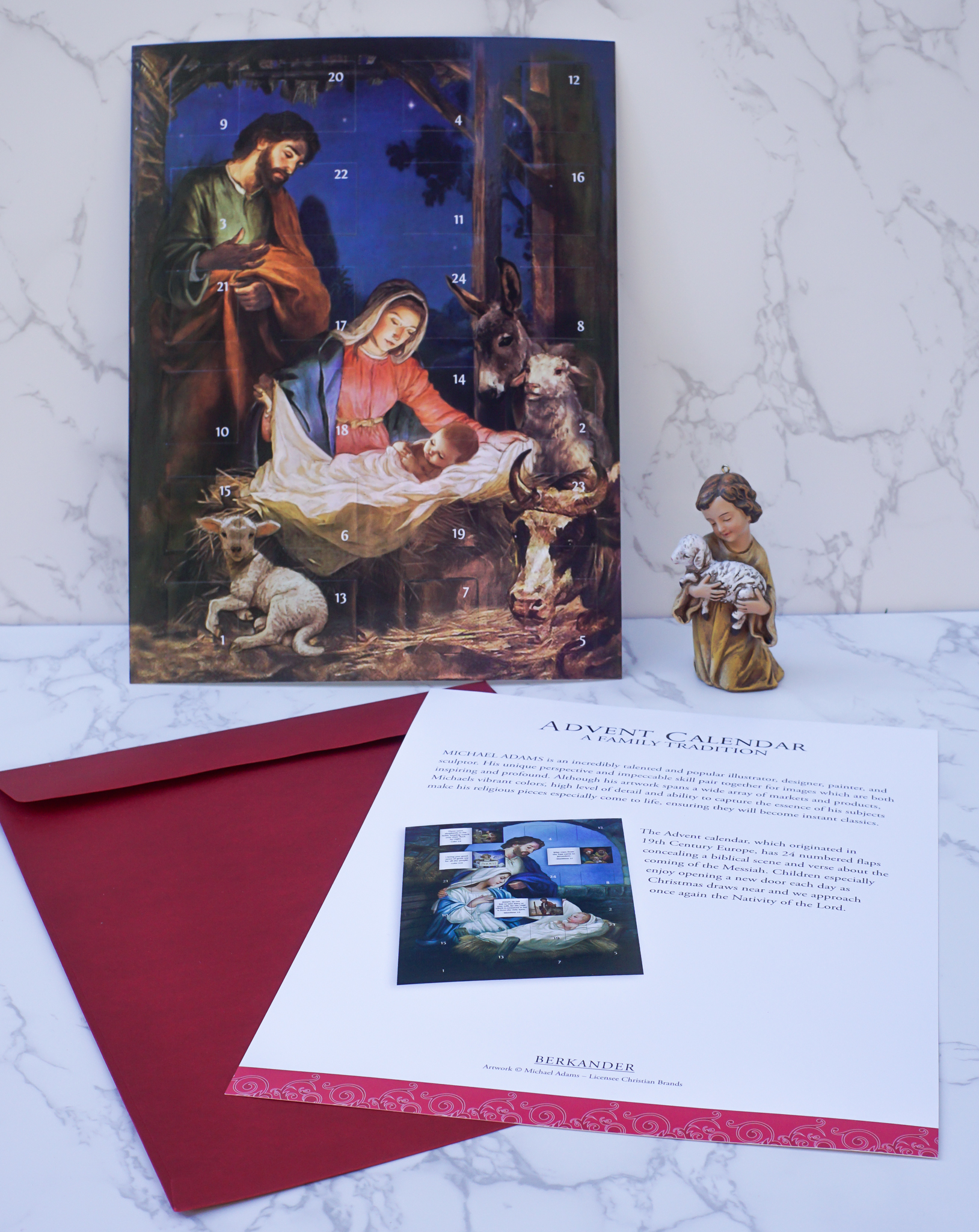 For Unto You Is Born A Savior Advent Calendar - Image 2