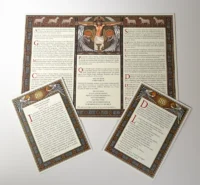 Altar Card Set (White)