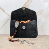 Rosary Pouch with Fraternity Emblem