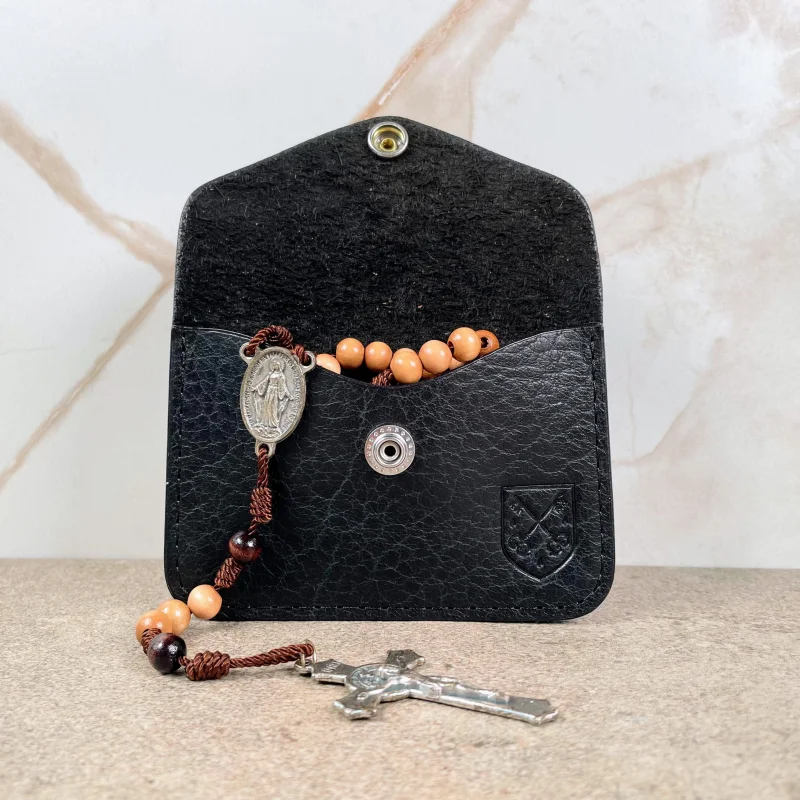 Rosary Pouch with Fraternity Emblem